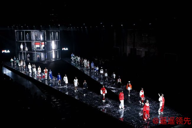  FILA“自成一格”网球大秀现场